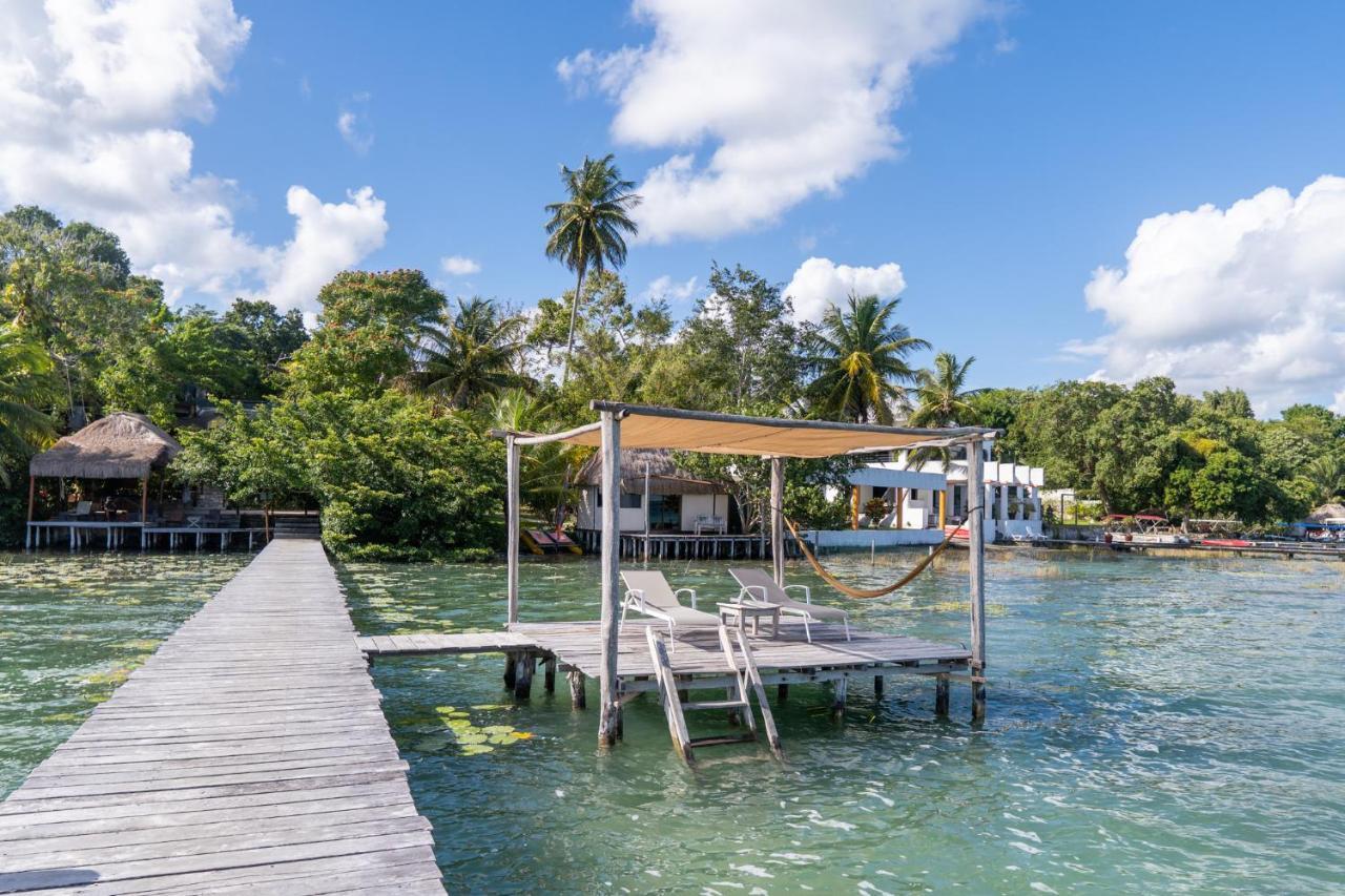Exclusive Palafito @ Bacalar Lagoon Front Exterior foto