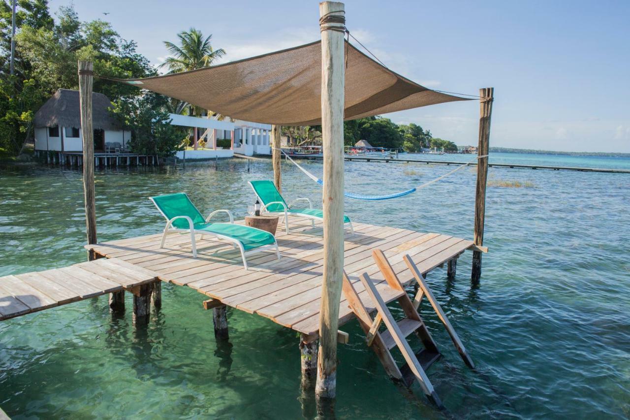 Exclusive Palafito @ Bacalar Lagoon Front Exterior foto